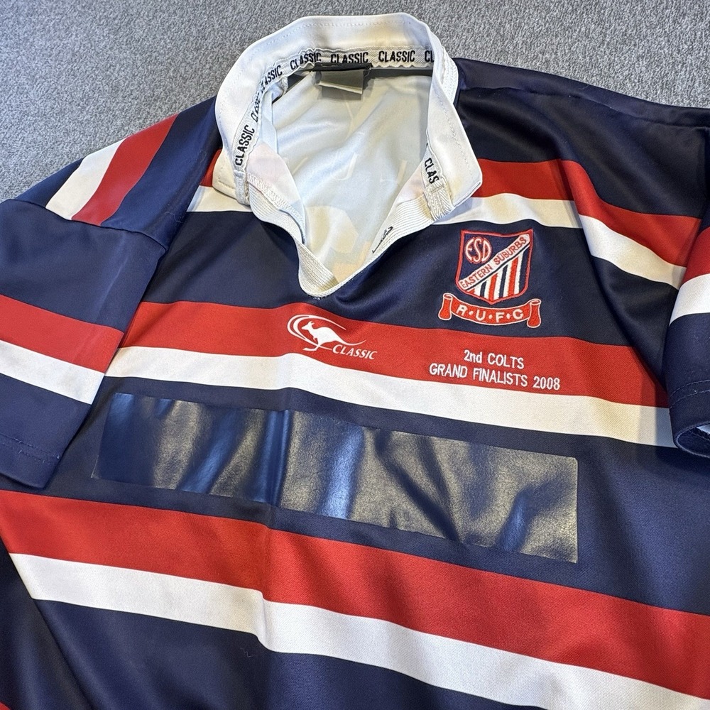 Vintage 90s Y2K Eastern Suburbs District RUFC Rugby Jersey Mens‎ XL - Picture 10 of 16